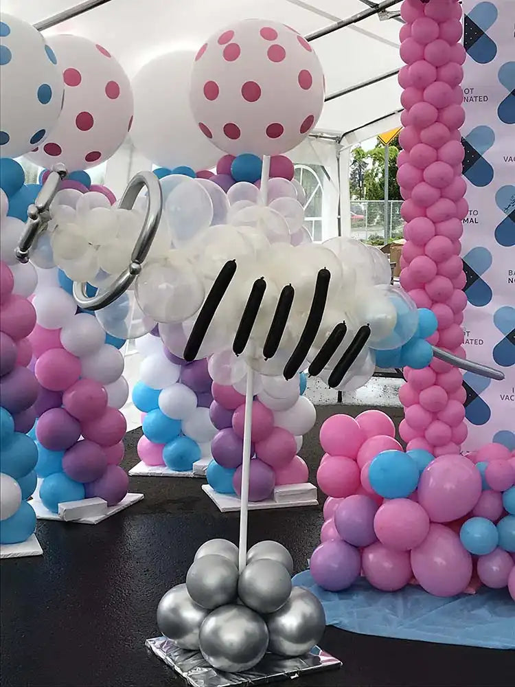 Multicolor Balloon Arrangement