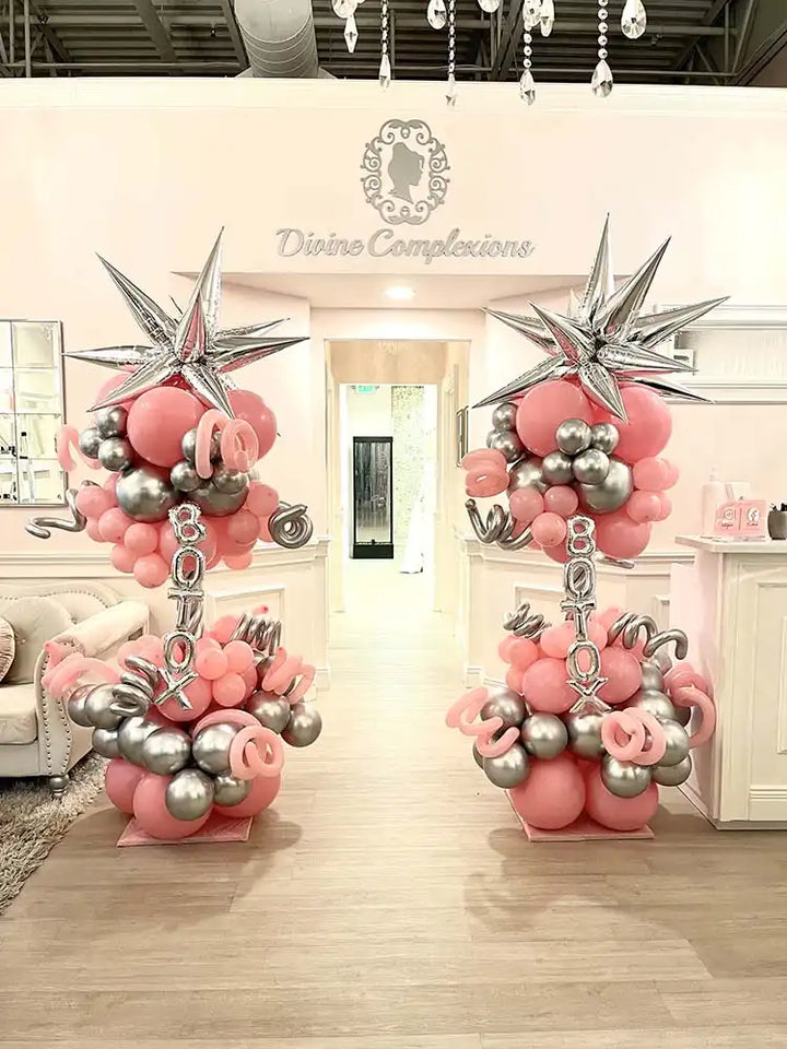 Balloon Columns for Event Decor